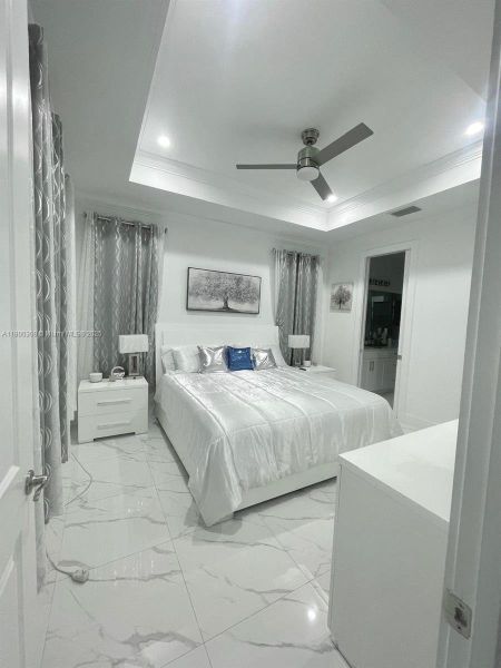 Furnished interior view inside a new home in , Naples (Image 6).