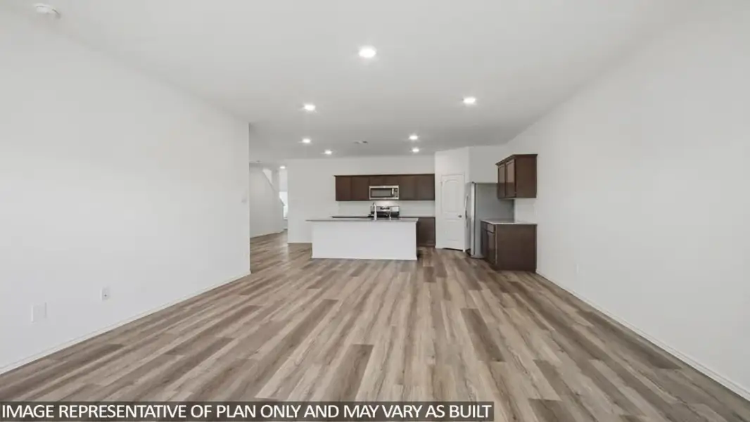 Representative unfurnished interior of a home built from the Renea by D.R. Horton in Indian Springs, Crosby (Image 13).