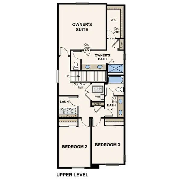 2D floor plan layout of this home in Windler, Aurora, CO (Image 4).