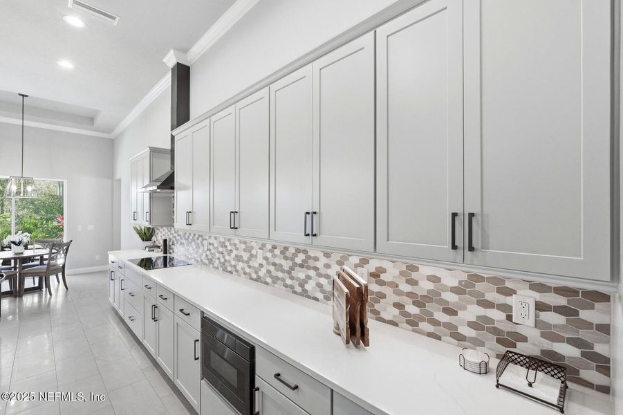 Furnished interior view inside a new home in , Palm Coast (Image 51).