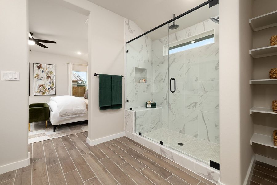 Furnished interior view inside a new home in Hickory Ridge Estates, Elmendorf (Image 17).