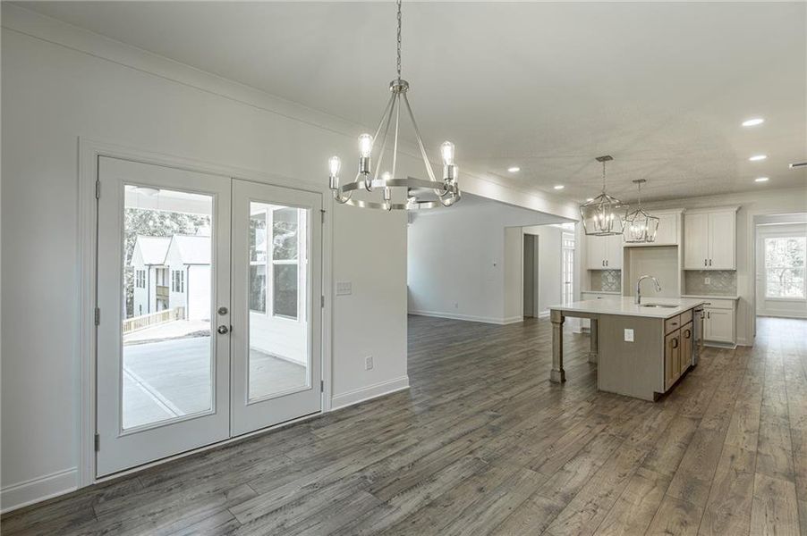 Spacious, unfurnished interior of a new home in , Winder (Image 31).