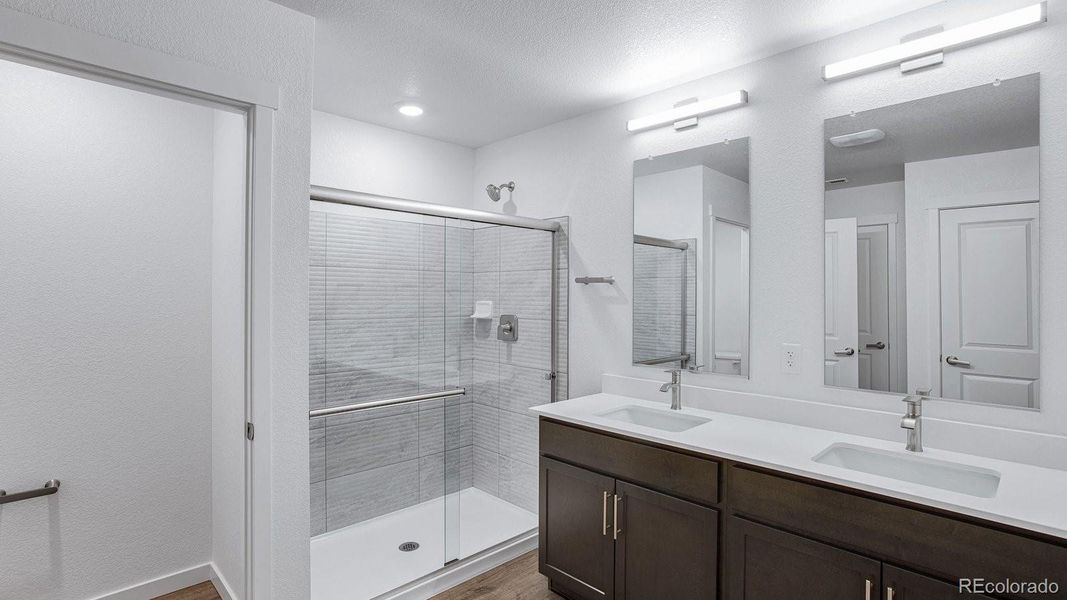 Furnished interior view inside a new home in Hansen Farm, Fort Collins (Image 12).