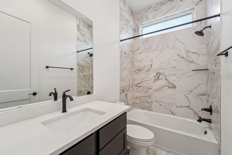 Furnished interior view inside a new home in Kresston, Montgomery (Image 32).