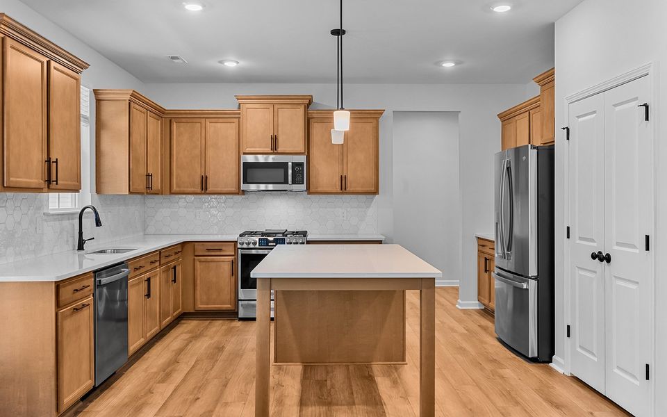 Furnished interior view inside a new home in Watkins Landing, Kernersville (Image 13).