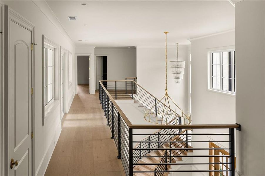 Furnished interior view inside a new home in , Canton (Image 19).