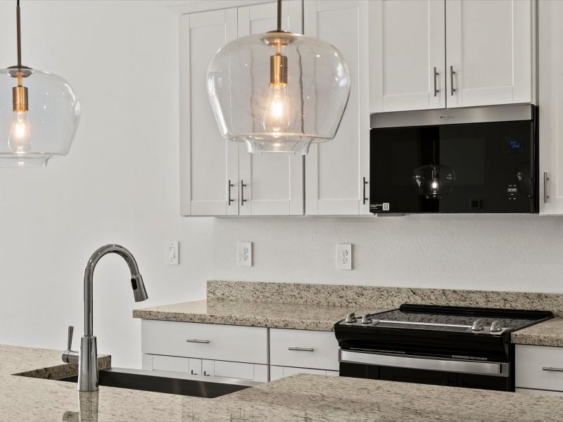 Close-up of interior finishes inside a home in Allure Vista Reserve Series, Buckeye (Image 6).