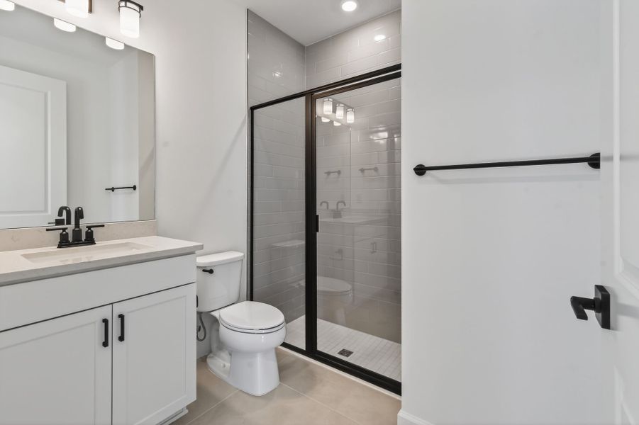 Furnished interior view inside a new home in Costa Pointe, Vero Beach (Image 12).