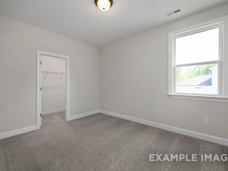 Spacious, unfurnished interior of a new home in Wendell Ridge, Wendell (Image 25). Spacious, unfurnished interior of a new home in Wendell Ridge, Wendell (Image 25).