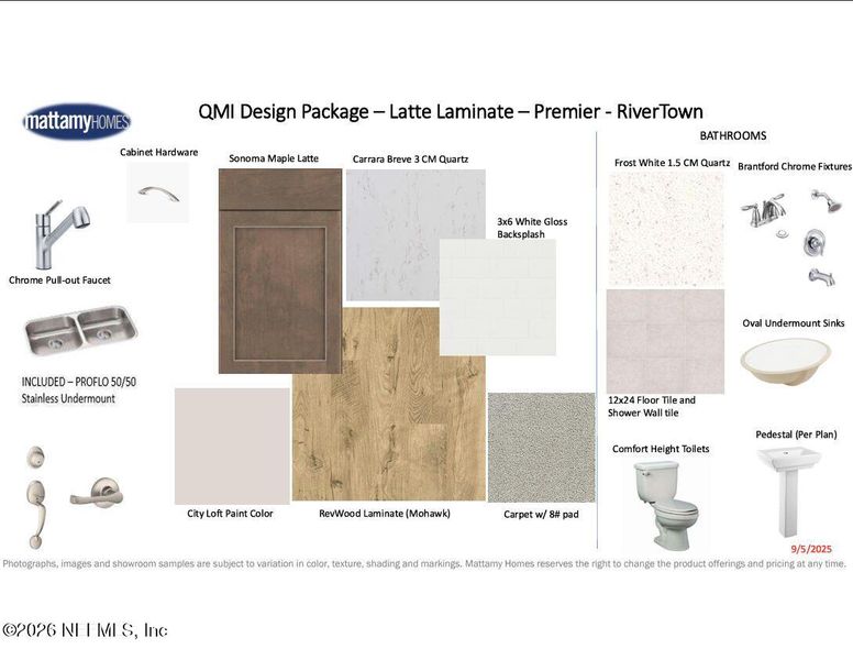 Sample of building materials used in homes in RiverTown, St. Johns (Image 5).