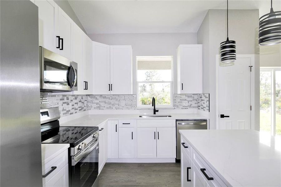 Furnished interior view inside a new home in , Sebring (Image 11). Furnished interior view inside a new home in , Sebring (Image 11).