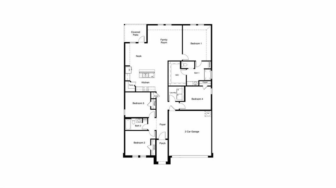 D.R. Horton's Texas Cali Floorplan - All Home and community information, including pricing, included features, terms, availability and amenities, are subject to change at any time without notice or obligation. All Drawings, pictures, photographs, video, square footages, floor plans, elevations, features, colors and sizes are approximate for illustration purposes only and will vary from the homes as built.