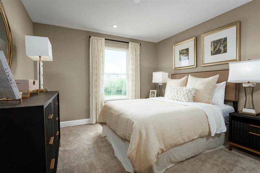 Representative furnished interior of a home built from the Rochelle by Ryan Homes in Bellaviva, Auburndale (Image 16).
