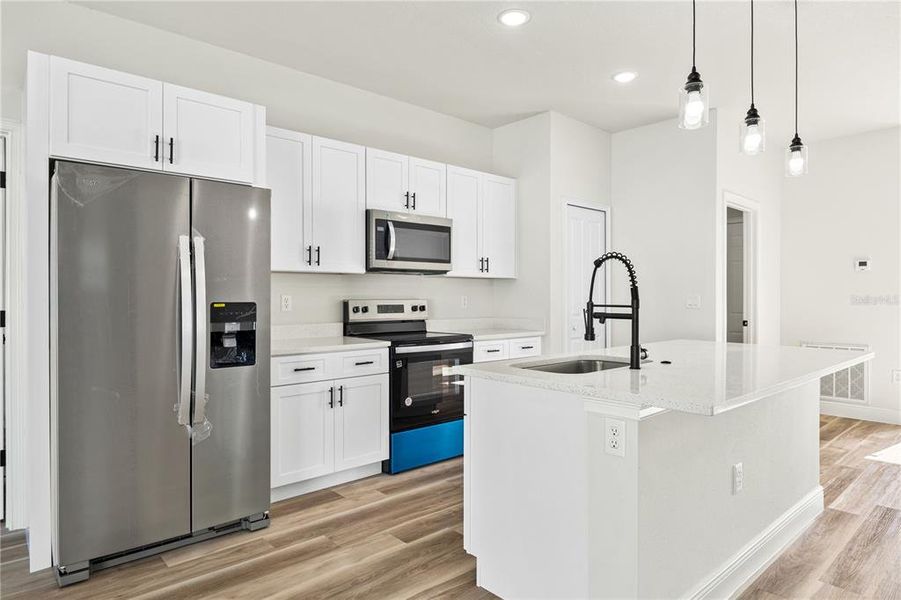 Furnished interior view inside a new home in , Ocala (Image 9). Furnished interior view inside a new home in , Ocala (Image 9).