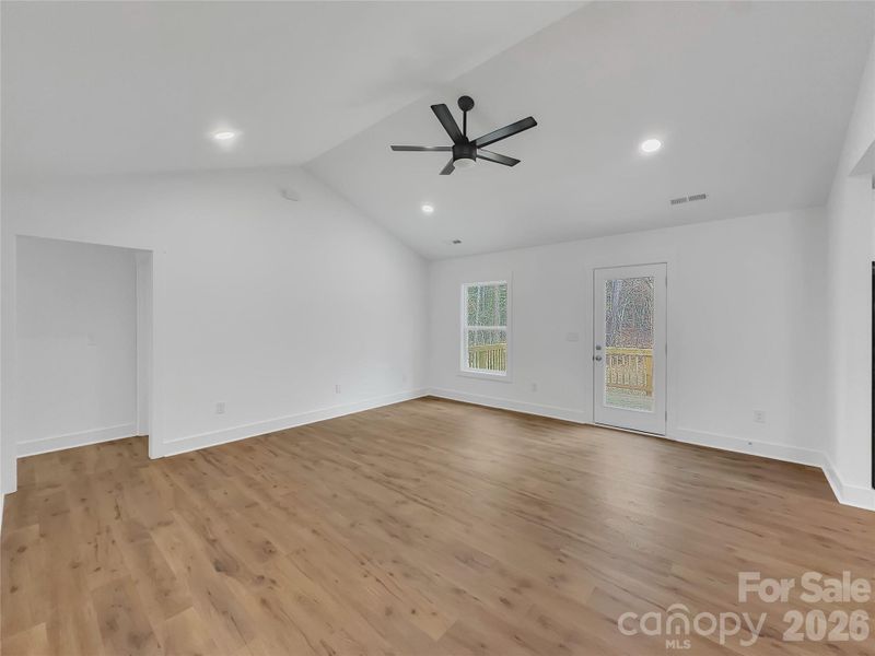 Vaulted ceilings Vaulted ceilings