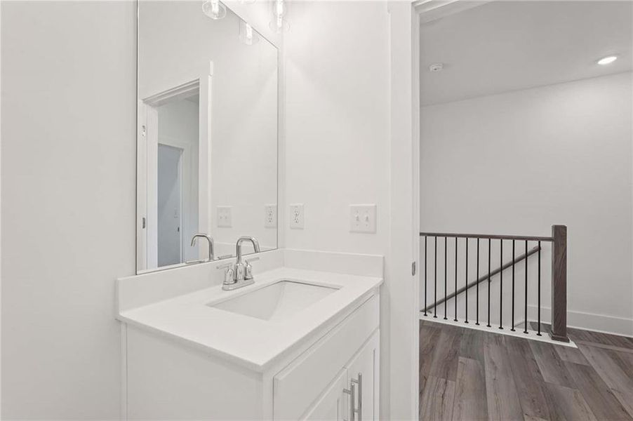 Furnished interior view inside a new home in Park Vue, Atlanta (Image 11). Furnished interior view inside a new home in Park Vue, Atlanta (Image 11).