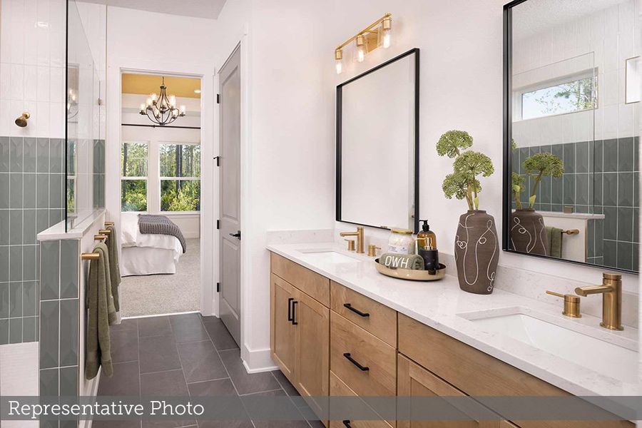 Owner's Bath - Representative Photo Owner's Bath - Representative Photo