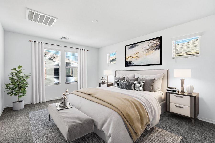 Furnished interior view inside a new home in Parkside, Avondale (Image 7).