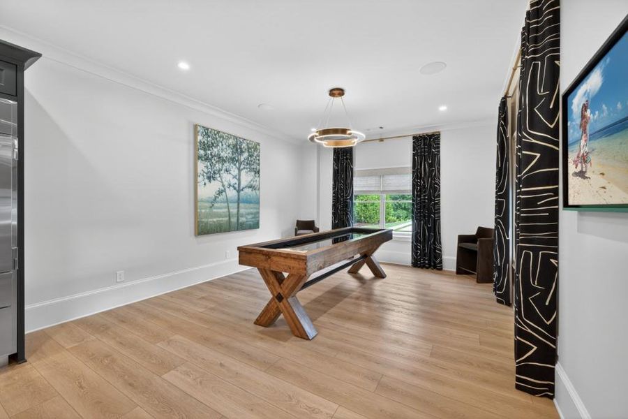 Furnished interior view inside a new home in , Braselton (Image 17).