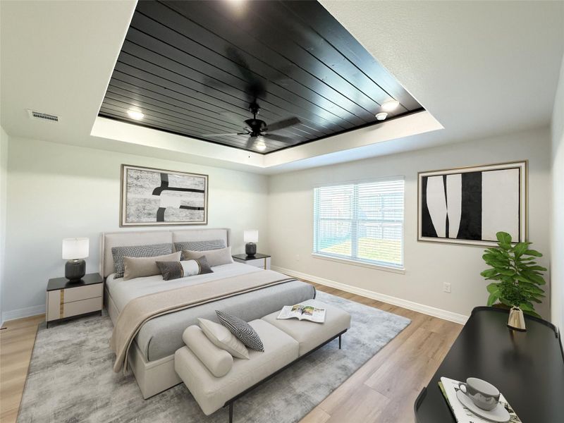 Furnished interior view inside a new home in , Belton (Image 5).