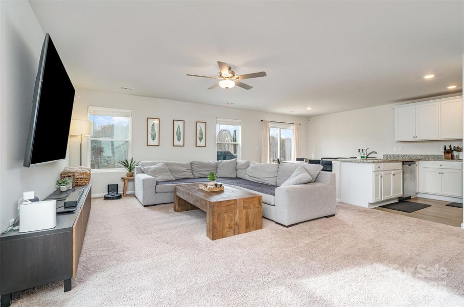 Furnished interior view inside a new home in , Charlotte (Image 5).