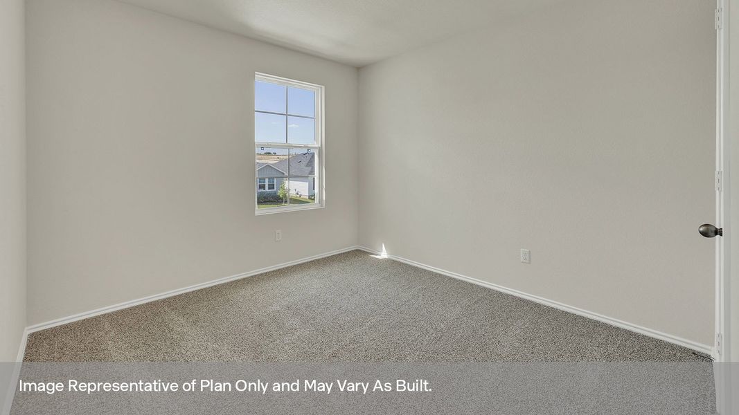 Representative unfurnished interior of a home built from the The Midland by D.R. Horton in Bollinger, Maxwell (Image 34).
