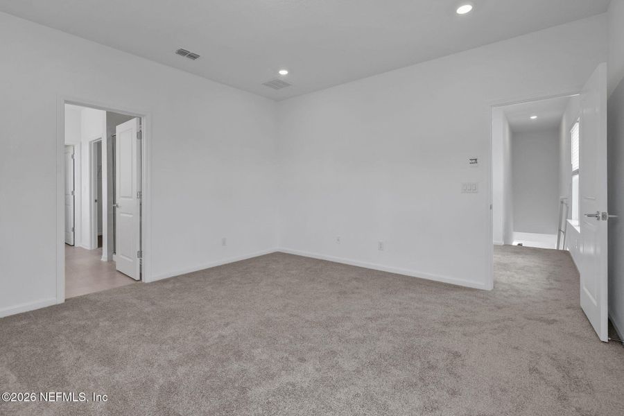 Spacious, unfurnished interior of a new home in TrailMark, St. Augustine (Image 46). Spacious, unfurnished interior of a new home in TrailMark, St. Augustine (Image 46).