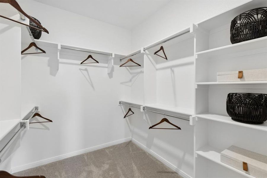 This dream closet offers outstanding space for all your treasures!