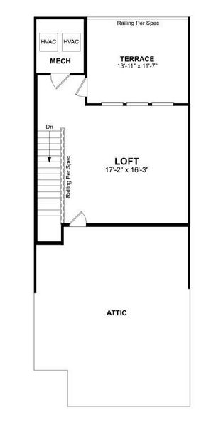 Beazer Homes Bayside Baltic Floorplan.