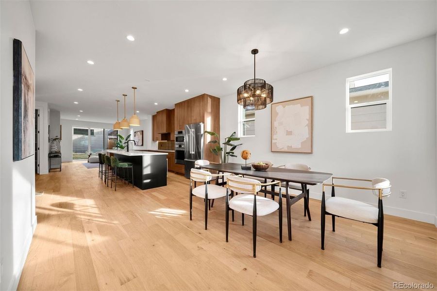 Furnished interior view inside a new home in , Denver (Image 15). Furnished interior view inside a new home in , Denver (Image 15).