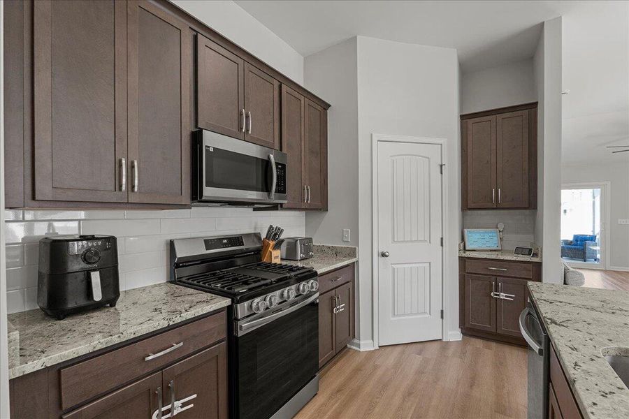 Furnished interior view inside a new home in , Bluffton (Image 10).