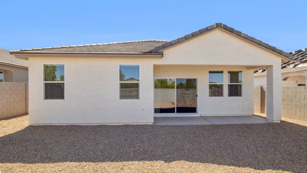 Exterior details and patio area of a home in Del Rio Ranch, Avondale (Image 18). Exterior details and patio area of a home in Del Rio Ranch, Avondale (Image 18).