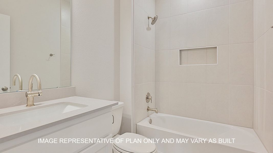 Representative furnished interior of a home built from the Oxford by D.R. Horton in Wellborn Settlement, College Station (Image 11). Representative furnished interior of a home built from the Oxford by D.R. Horton in Wellborn Settlement, College Station (Image 11).