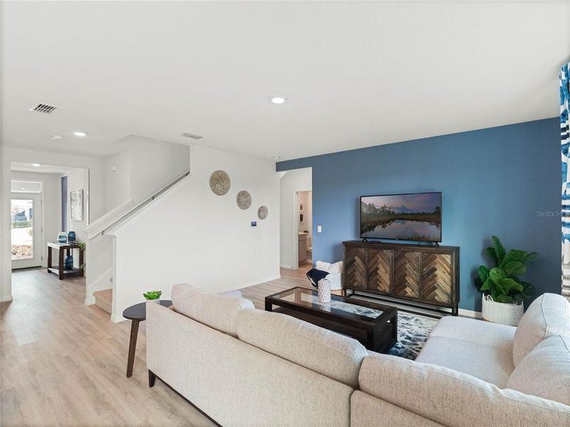 Furnished interior view inside a new home in Cascades, Davenport (Image 5).