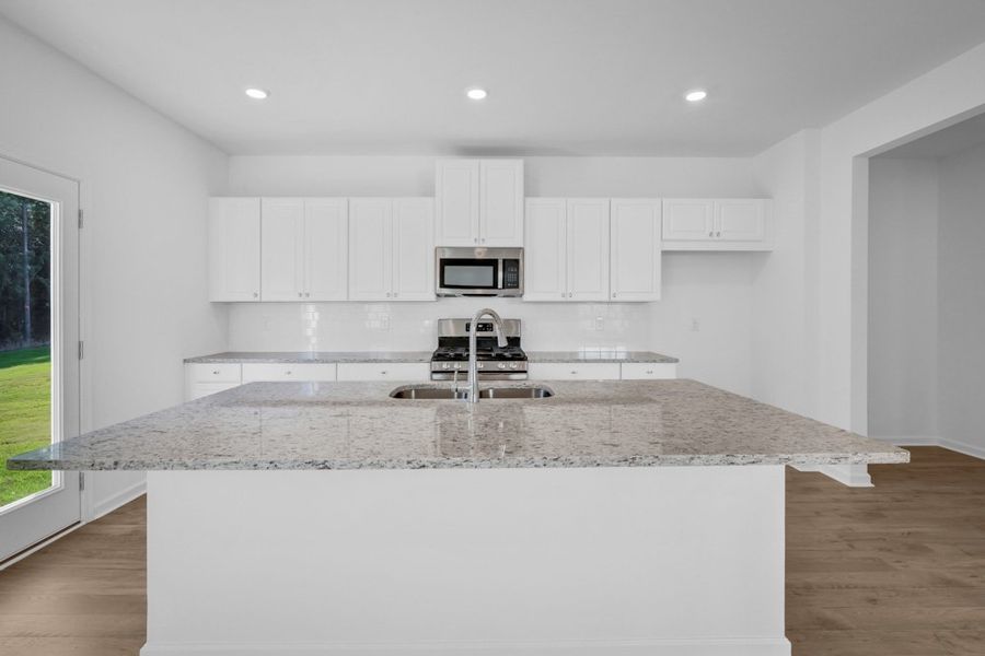 Representative furnished interior of a home built from the Jefferson by Taylor Morrison in Heritage River, Euharlee (Image 3).