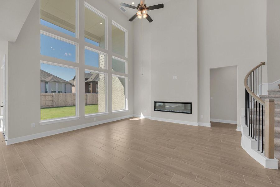 Spacious, unfurnished interior of a new home in Flora, Hutto (Image 56).