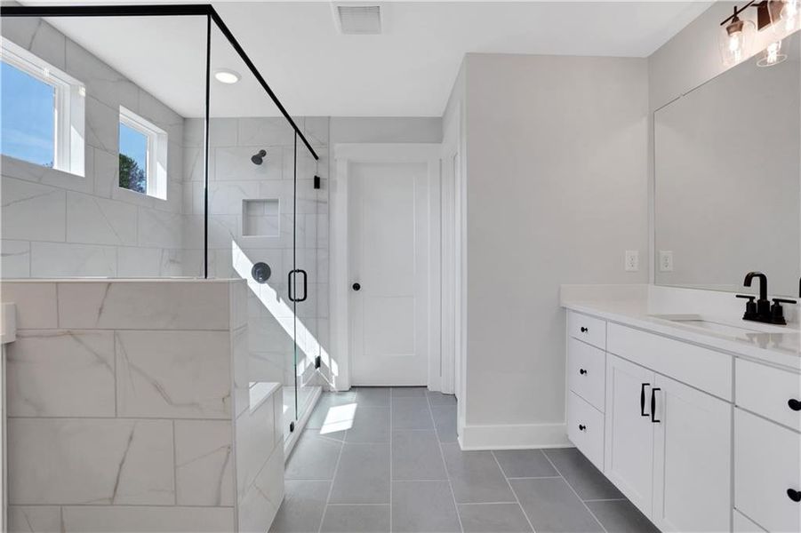 Furnished interior view inside a new home in Cambridge, Flowery Branch (Image 11).