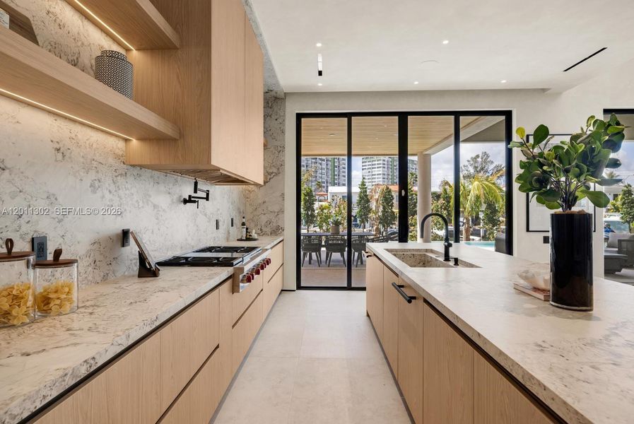 Furnished interior view inside a new home in , North Miami (Image 22).