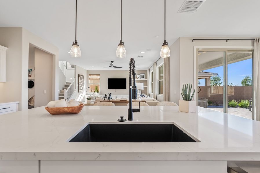 Close-up of interior finishes inside a home in Artisan at Asante, Surprise (Image 17).