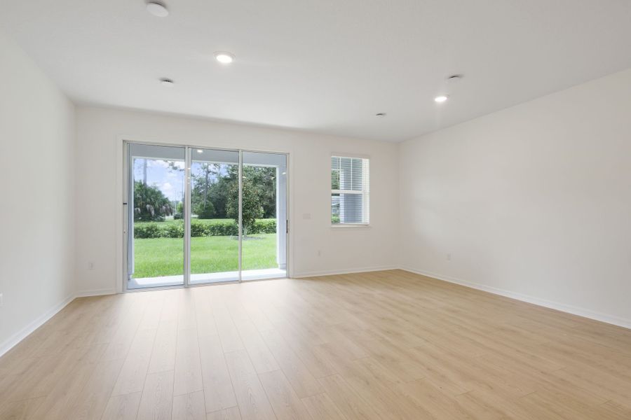 Spacious, unfurnished interior of a new home in Towns at Riverwalk, Sanford (Image 25). Spacious, unfurnished interior of a new home in Towns at Riverwalk, Sanford (Image 25).