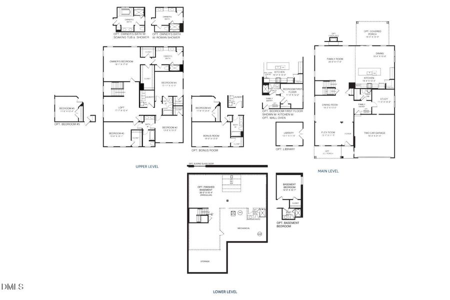 York Basement Floorplan