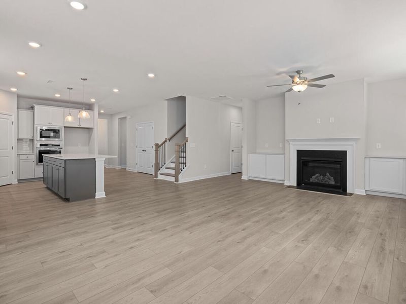 Spacious, unfurnished interior of a new home in Sage on North Main, Wake Forest (Image 19).