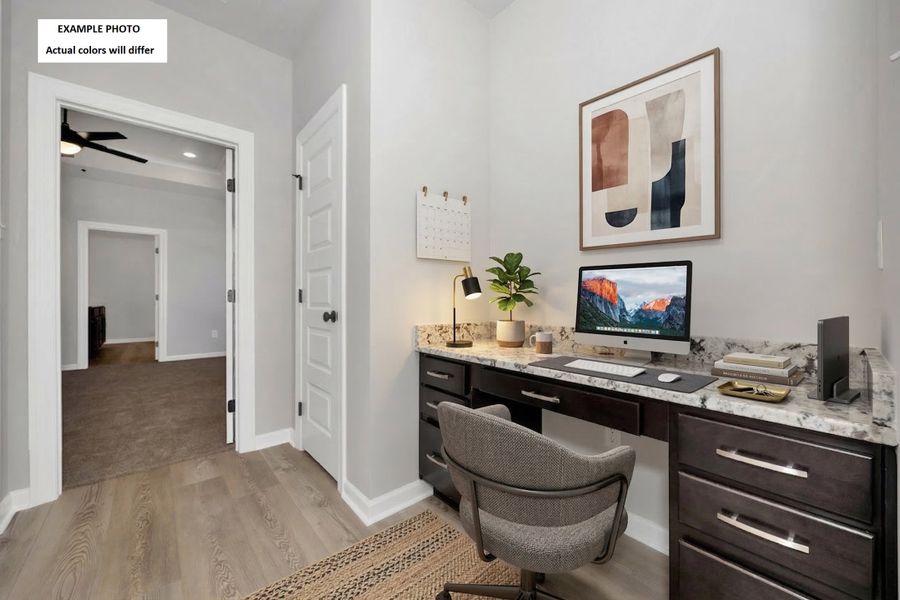 Furnished interior view inside a new home in Sentinel Ridge, Pace (Image 5). Furnished interior view inside a new home in Sentinel Ridge, Pace (Image 5).