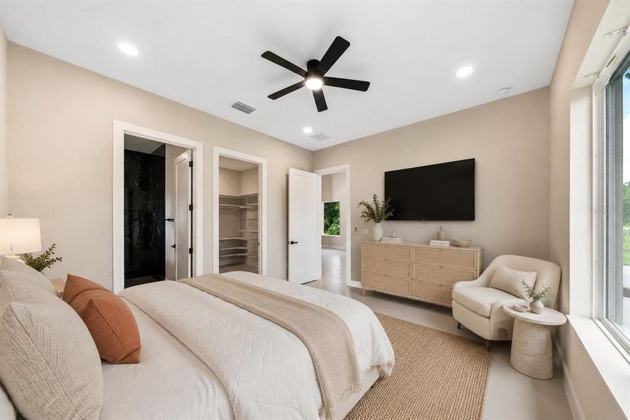 Furnished interior view inside a new home in , Ocala (Image 5).
