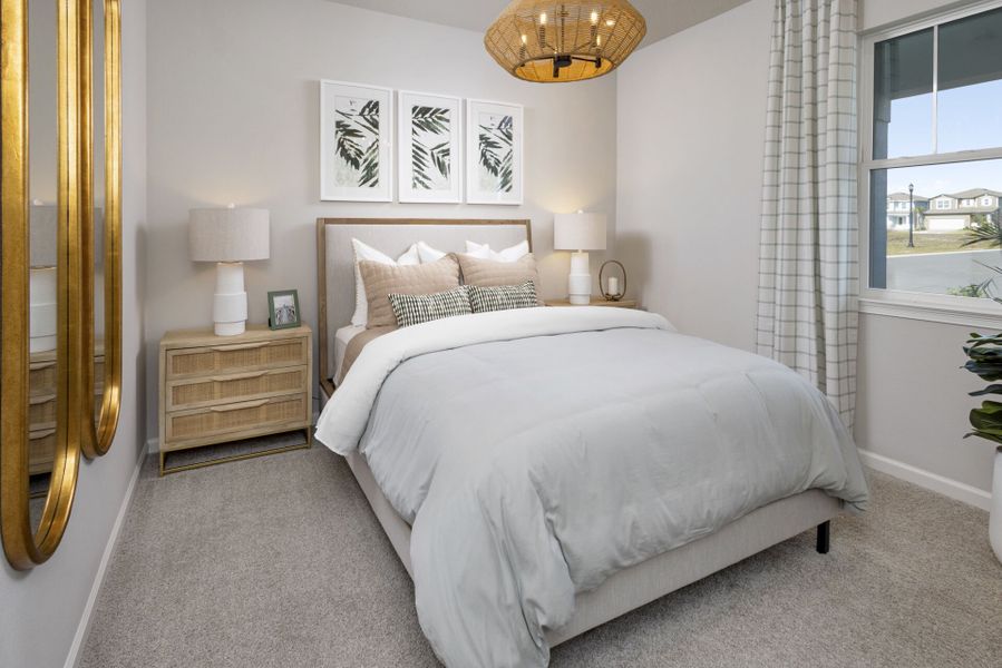 Representative furnished interior of a home built from the Glades by Mattamy Homes in Pasadena Ridge, Zephyrhills (Image 11).