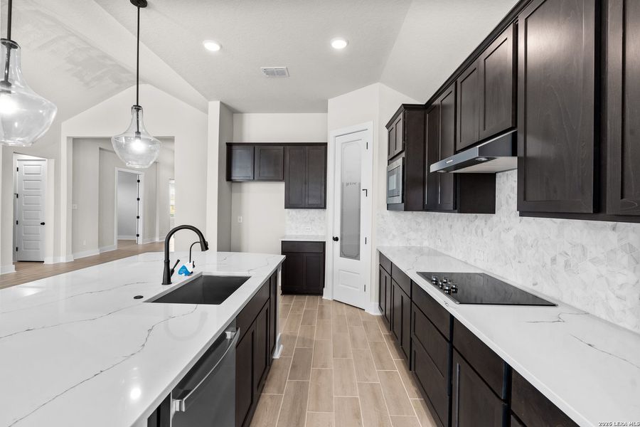 Furnished interior view inside a new home in Stillwater Ranch, San Antonio (Image 13).