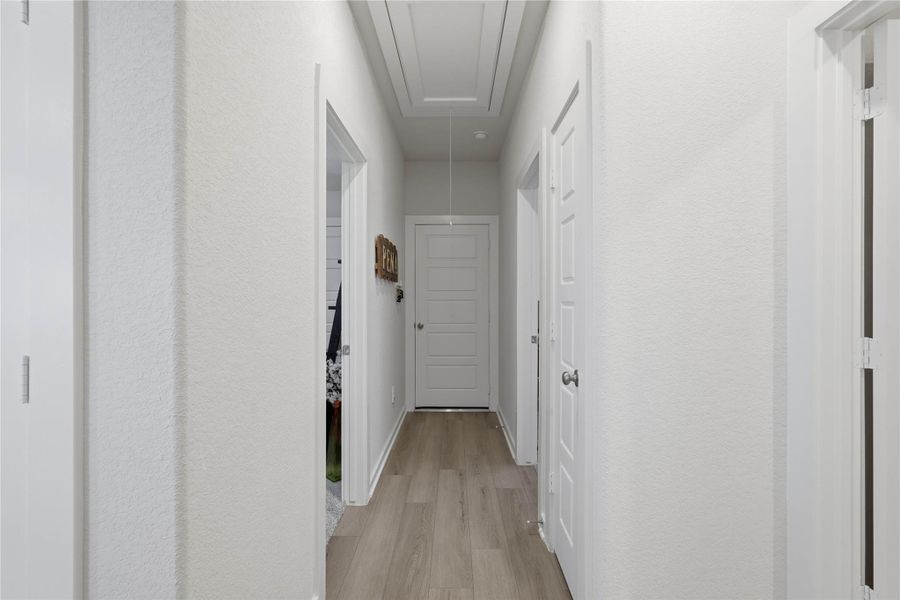 Spacious, unfurnished interior of a new home in Montgomery Oaks - Premier, Conroe (Image 21).