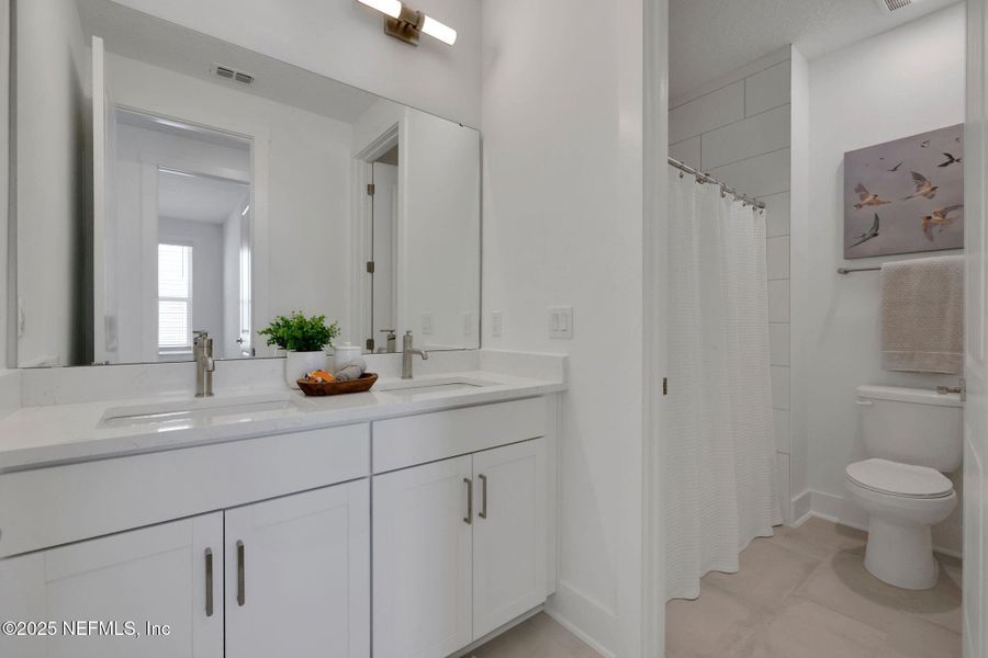 Furnished interior view inside a new home in Seaside Vista, St. Augustine (Image 36).