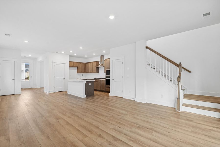Spacious, unfurnished interior of a new home in Nexton - Midtown - The Park Collection, Summerville (Image 22). Spacious, unfurnished interior of a new home in Nexton - Midtown - The Park Collection, Summerville (Image 22).