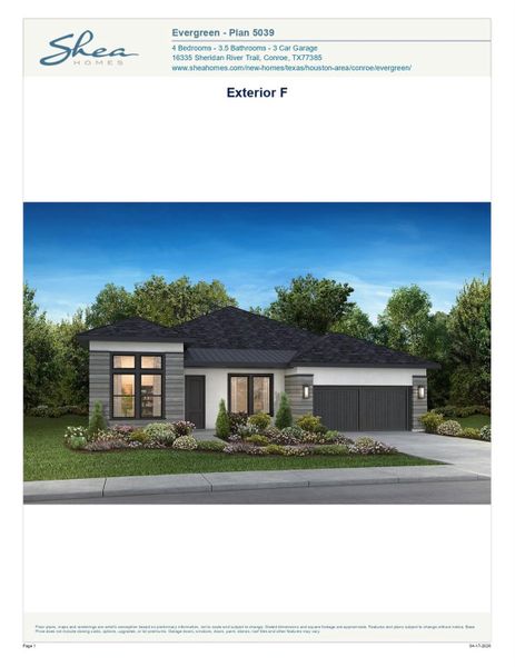 Image 5 of a home in Evergreen 60'.